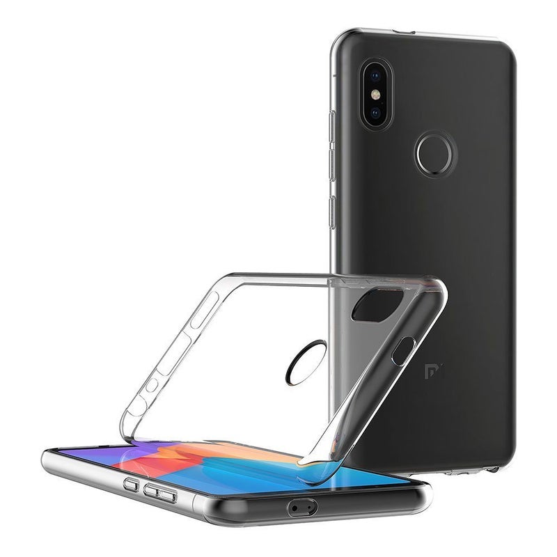 MaiJin Case for Xiaomi Mi A2 / Mi 6X (5.99 inch) Soft TPU Rubber Gel Bumper Transparent Back Cover - Image 3